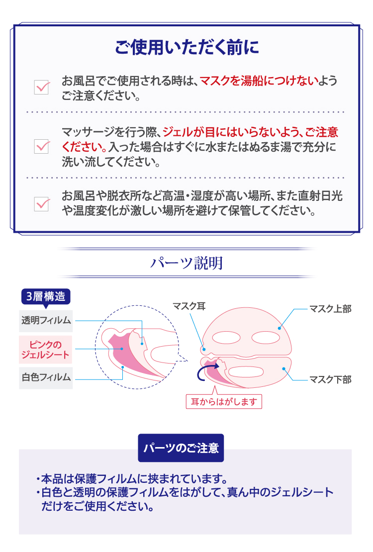 ご使用いただく前に
