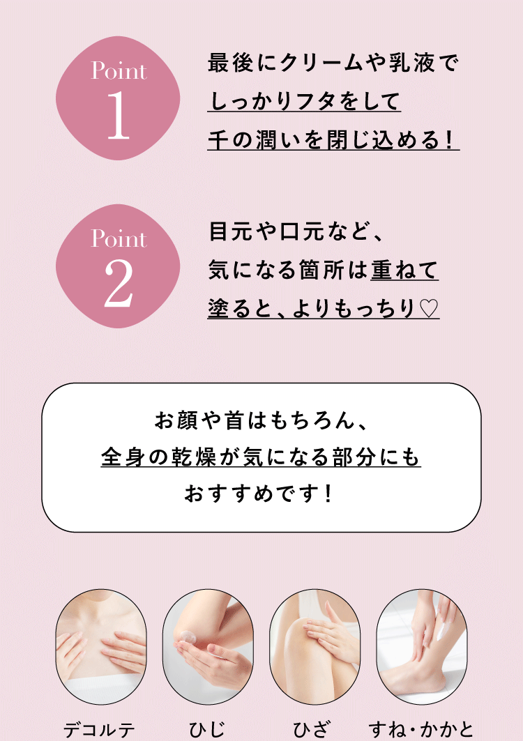 ご使用のポイント